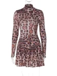 Leopard Print Mini Dress Front.webp