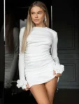 Blush Pink Mini Dress