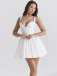 White embroidered mini dress front.webp