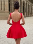 A-line mini dress front view