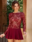 Lace sheer mini dress front.webp