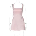 Blush Pink Satin Mini Dress.webp