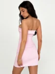 strapless mini dress