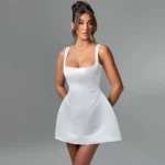 Blush Pink Satin Mini Dress.webp
